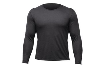 Image of Hot Chillys Mens Pepper Skins CREWNECK, Black, S PS3000-Black-S