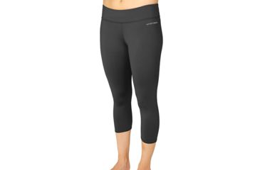 Image of Hot Chillys Micro-Elite Chamois Capri Tight - Womens, Black, Extra Small, HC9632-101-XS
