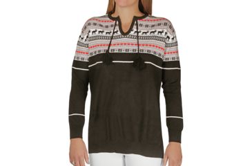 Image of Hot Chillys Sweater Knit Top - Womens, Winter Love, Small, HC7618P-313-S