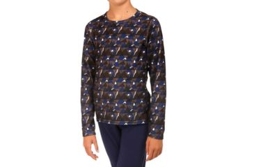 Image of Hot Chillys Youth Originals II Print Crewneck - Boys, Mountains, Large, HC9662P-582-L
