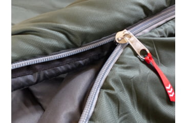 Image of Hotcore Fatboy 250 Rectangular Sleeping Bag, Forest Green, 93in x 42in, Fatboy 250