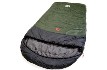 Image of Hotcore Fatboy 250 Rectangular Sleeping Bag, Forest Green, 93in x 42in, Fatboy 250