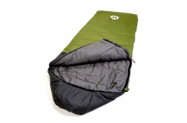 Image of Hotcore R-400 Sleeping Bag, Green, 90in x 34in, R-400