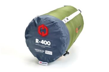 Image of Hotcore R-400 Sleeping Bag, Green, 90in x 34in, R-400