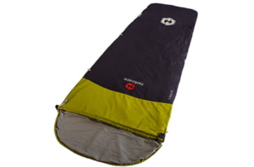 Image of Hotcore T-100 Tapered Sleeping Bag, Charcoal, 90in x 32in x 22in, T-100 CH
