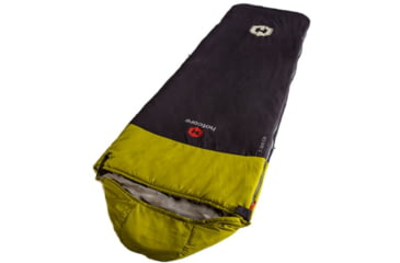 Image of Hotcore T-300 Tapered Sleeping Bag, Charcoal, 90in x 32in x 22in, T-300 CH
