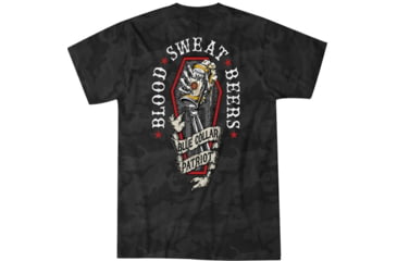 Image of HOWITZER Beers S/S Tee - Mens, Black Camo, Extra Large, CV7915-BKCA-XL