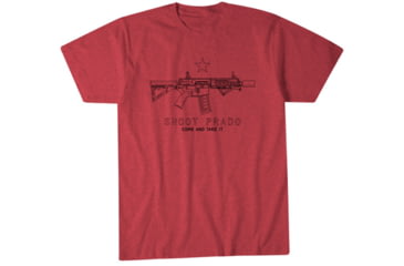 Image of HOWITZER Come And Take It S/S Tee - Mens, Red Heather, Small, CV7466-RDHE-S
