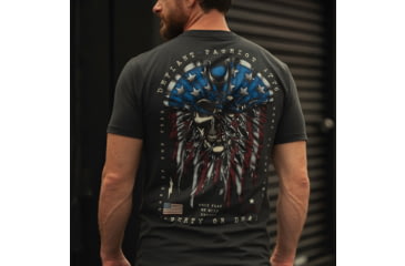 Image of HOWITZER Defiant 76 S/S Tee - Mens, Vintage Black, Medium, CV7089-VBK-M