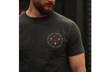 Image of HOWITZER Defiant 76 S/S Tee - Mens, Vintage Black, Medium, CV7089-VBK-M