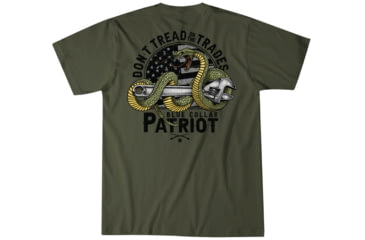 Image of HOWITZER Dont Tread Trades S/S Tee - Mens, Surplus Green, 2XL, CV7107-SURG-2X
