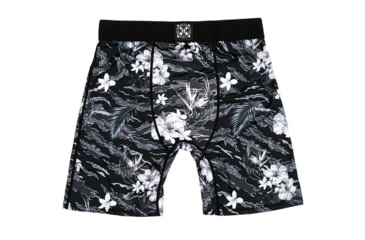 Image of HOWITZER Floral Tiger Boxers - Mens, Black, Medium, CV7514-BK-M