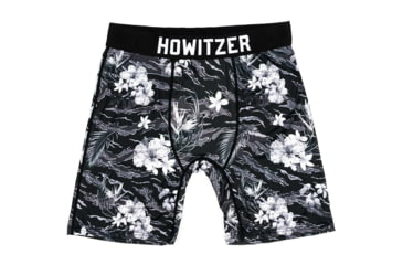 Image of HOWITZER Floral Tiger Boxers - Mens, Black, Medium, CV7514-BK-M