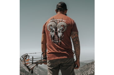 Image of HOWITZER Lethal S/S Tee - Mens, Burgundy Heather, 2XL, CV6028-BUHE-2X