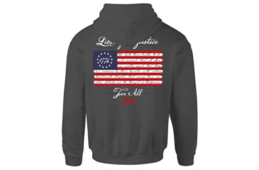 Image of HOWITZER Liberty And Justic Hood - Mens, Charcoal Heather, 2XL, CV6657-CHHE-2X