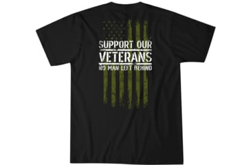 Image of HOWITZER Support S/S Tee - Mens, Black, Large, CV6784-BK-L