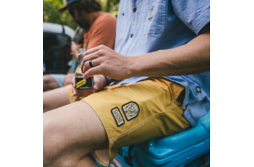 Image of Howler Brothers Buchannon Boardshorts - Mens, Dijon, 32, 130720S-MUS-32