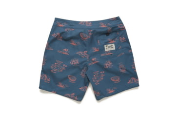 Image of Howler Brothers Buchannon Boardshorts - Mens, Gulf Destinations Print/Dark Slate Blue, 32, 130720S-GMS-32