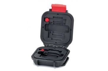 Image of HPRC 1100M Memory Cards Hard Case, Black with Red