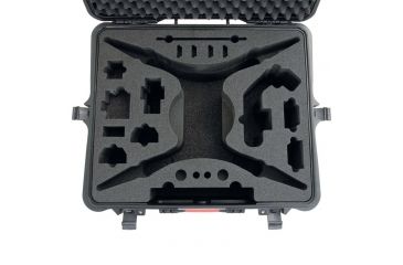 Image of HPRC 2700W-01 Hard Plastice Case for 3DR Solo with Pre-Cut Foam Interior and Wheels, Case Only, Black SOL2700W-01