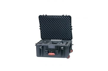 Image of HPRC 2700W-01 Hard Plastice Case for 3DR Solo with Pre-Cut Foam Interior and Wheels, Case Only, Black SOL2700W-01