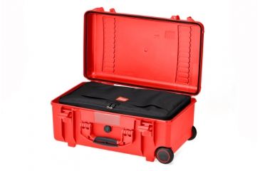 Image of HPRC HPRC2550W Wheeled Hard Case, Bag and Dividers, Red, HPRC2550WBAGRED