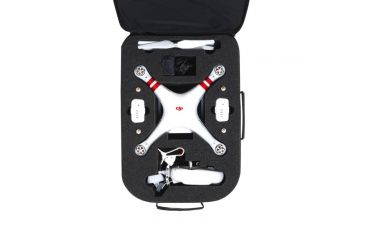 Image of HPRC Soft Carry-on Backpack for DJI Phantom 2, Vision and Vision 2, with Pre-Cut Foam, Backpack Only, Black PHABAGSM-01