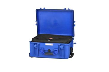 Image of HPRC Wheeled Hard Case w/ Interior Cordura Bag, Blue, 21.05 x 16.65 x 9.84in HPRC2600WBAGBLU