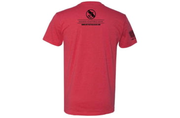 Image of HRT Tactical Gear Flag Logo T-Shirt, Red, X-Large, HRT-SHIRT3-XL-RD