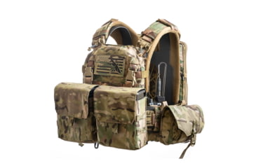 Image of HRT Tactical Gear LBAC Plate Carrier, Multicam, 10x12, HRT-LBAC01-LE-MC