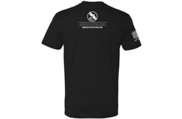 Image of HRT Tactical Gear Round Logo T-Shirt, Black, X-Large, HRT-SHIRT2-XL-BK