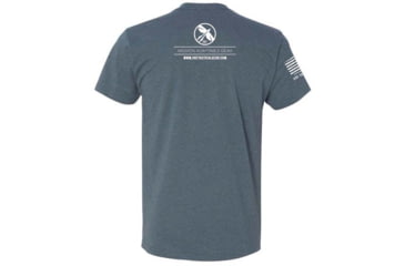 Image of HRT Tactical Gear Round Logo T-Shirt, Indigo, Medium, HRT-SHIRT2-MM-BL
