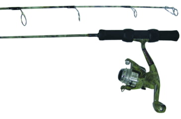 Image of HT Enterprises Fish Hunter Camo Ice Fishing Combo