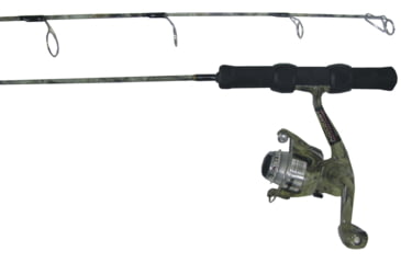 Image of HT Enterprises Fish Hunter Camo Ice Fishing Combo