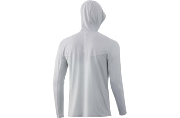 Image of HUK Performance Fishing Icon X Hoodie - Men's, Oyster, XL, H1200384-052-XL
