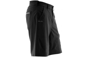 Image of HUK Performance Fishing Next Level Shorts - Men's, Black, Small, Inseam 10.5 in, H2000011BLKS