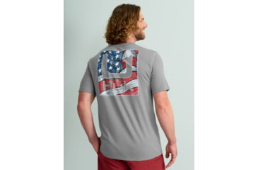 Image of HUK Performance Fishing Americana Sketch Tee - Mens, Night Owl, 3XL, H1000536-016-XXXL