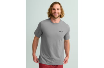 Image of HUK Performance Fishing Americana Sketch Tee - Mens, Night Owl, 3XL, H1000536-016-XXXL