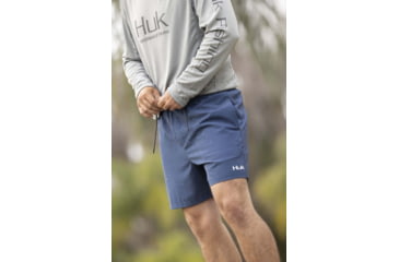 Image of HUK Performance Fishing Capers Volley 5.5 in Short - Mens, Sargasso Sea, Medium, H2000119-409-M