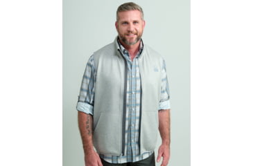 Image of HUK Performance Fishing Cold Front Vest - Mens, Harbormist Hthr, Small, H1300099-054-S