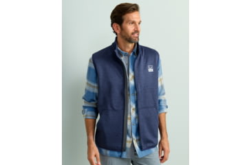 Image of HUK Performance Fishing Cold Front Vest - Mens, Nvl Aca Hthr, 2XL, H1300099-464-XXL
