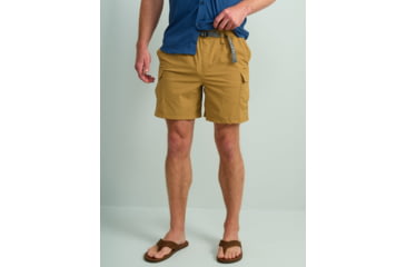 Image of HUK Performance Fishing Creekbed Cargo Shorts - Mens, Sand Piper, Large, H2000204-217-L