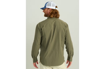 Image of HUK Performance Fishing Creekbed Long Sleeve Shirt - Mens, Moss, 2XL, H1500184-316-XXL