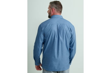 Image of HUK Performance Fishing Hawser Heather Flannel - Mens, Quiet Hrbr Hthr, Extra Large, H1500208-509-XL