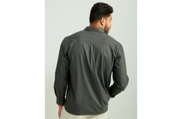 Image of HUK Performance Fishing Hawser Heather Flannel - Mens, Volc Ash Hthr, Large, H1500208-015-L