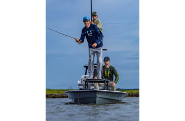 Image of HUK Performance Fishing Huk Icon Crew Long Sleeve Shirt Naval Academy 2XL C98F4773, ATH1200573413M