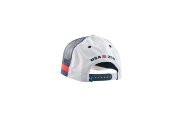 Image of HUK Performance Fishing America Rope Snapback - Men's, White, One Size, H3000600-100-1