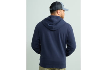 Image of HUK Performance Fishing HukD Up Logo Full Zip Hoodie - Mens, Naval Academy, Large, H1300089-413-L