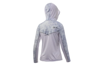 Image of HUK Performance Fishing Icon X Camo Hoodie - Womens, Kenai, Extra Small, H6120013-453-XS
