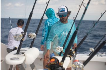 Image of HUK Performance Fishing Icon X Camo Long Sleeve Tee - Mens, Boca Grande, 3XL, H1200143-446-XXXL